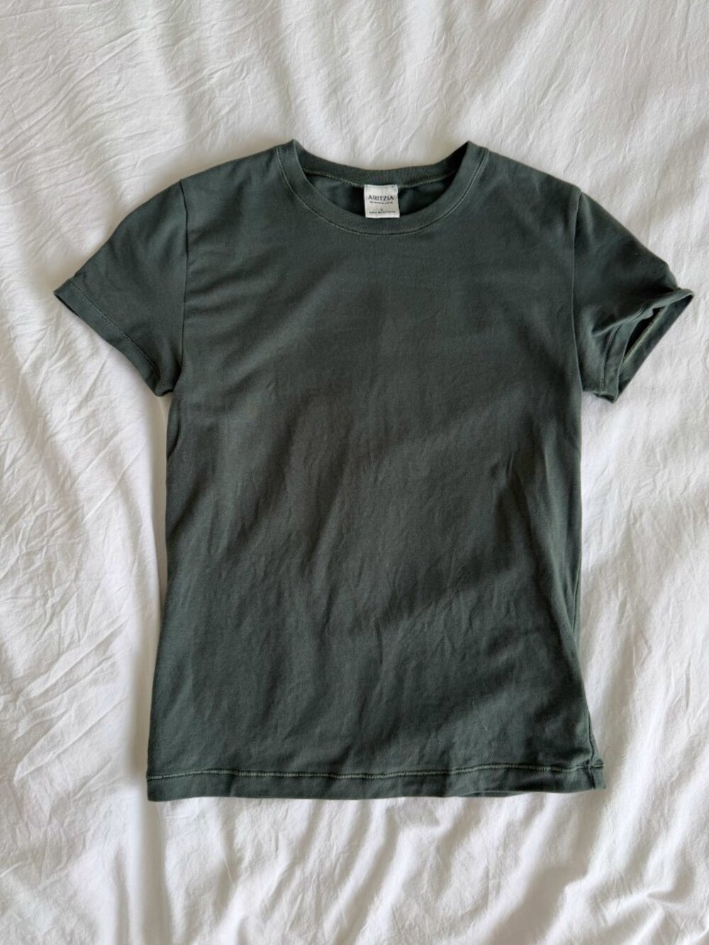 Aritzia HomeStretch™ Smooth T-Shirt in Sagesse 💚